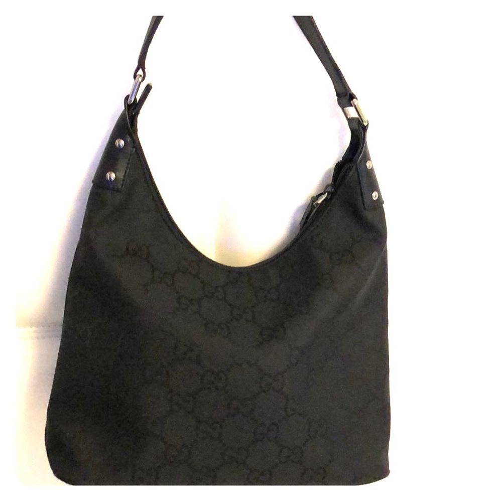 GUCCI Black Shoulder Bag Handbag